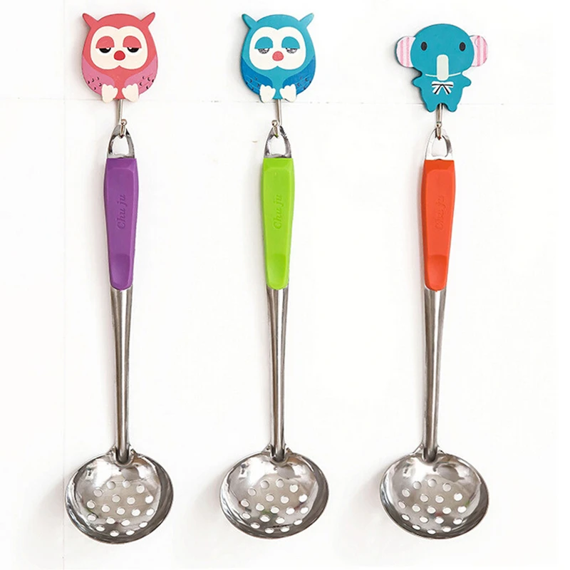 Функция Нержавеющей Стали Половник Ложка С Жаропрочной Ручкой Скиммер Сито