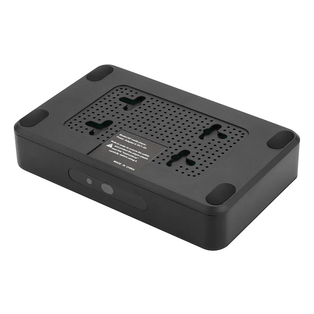 Мини Full 1080P HD мультимедийный плеер tv BOX 3 выхода HDMI/VGA/AV USB и SD карта HDD плеер медиаплеер центр+ пульт дистанционного управления