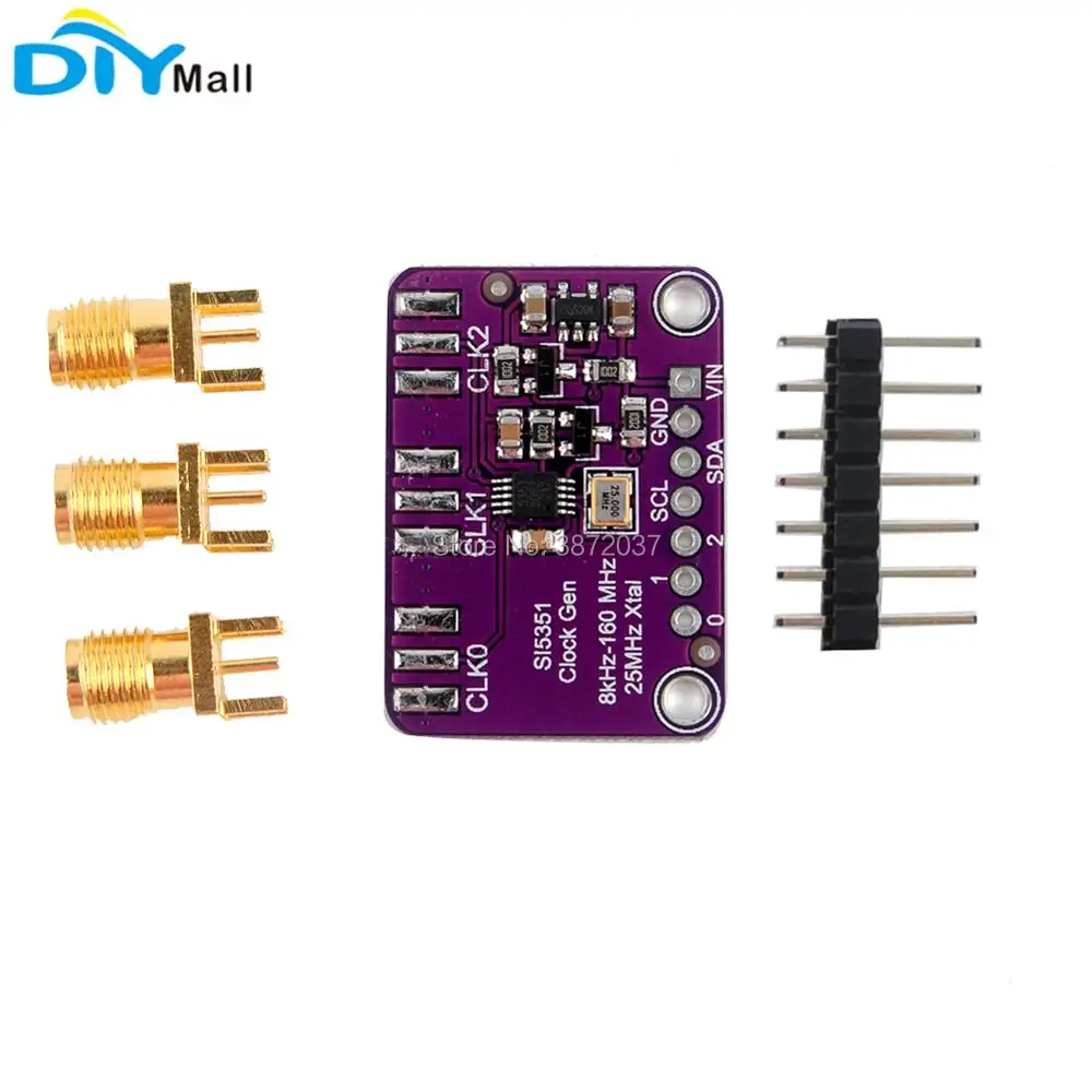 Модуль генератора сигналов для Arduino SI5351 5 шт./комплект|Модули умного дома| |
