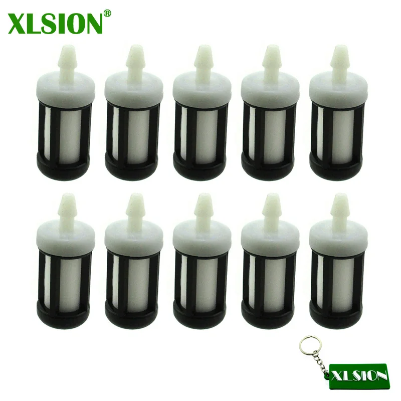 XLSION 10x топливный фильтр для Stihl: 0000 350 3502 009 010 011 012 017 019T FC55 FC85 FC90 FS45|Топливный фильтр|