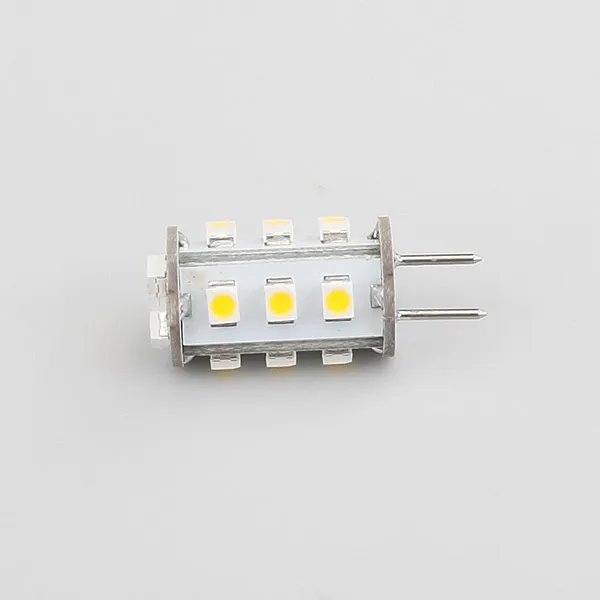 Диммируемая Светодиодная лампа 12 В постоянного тока GY6.35 15 светодиодов 3528SMD 0 9 Вт