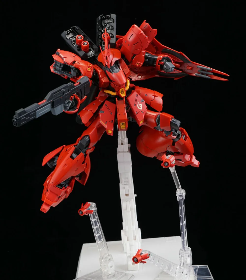 Японский Bandai оригинальный воина гундама Модель RG 1/144 MSN 04 SAZABI японский модель