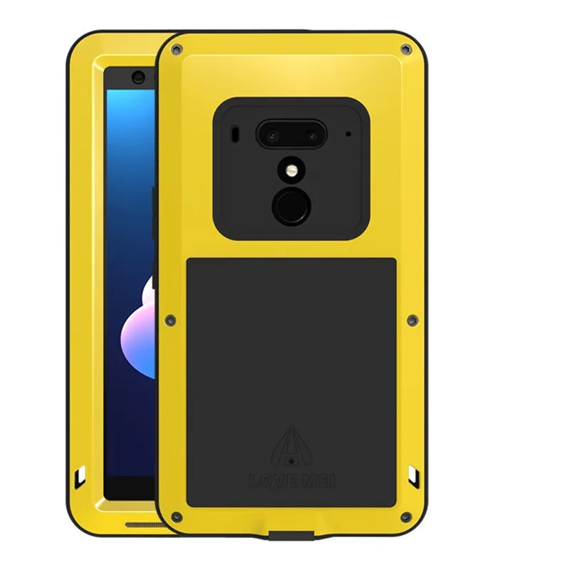 LOVE MEI Metal Case Cover Powerful Aluminum Armor Shockproof Coque Life Waterproof Phone For HTC U12 Plus U12+ Capa Funda | Мобильные