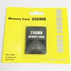 10 шт. в партии, высокое качество, 256 м, игровая карта для PS2, 256 Мб, карта памяти для ps2 для Playstation 2, бесплатная доставка