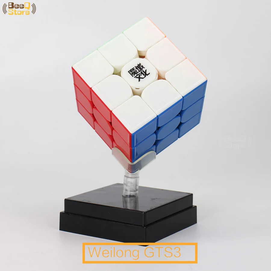 Moyu Weilong GTS3M Магнитный куб 3x3x3 магический куб скорость GTS3 GTS2 GTS2M Куб 3x3 Magico Cubo 3*3*3 черный без наклеек
