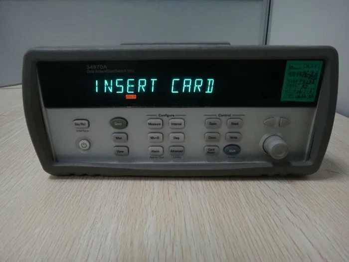 Б/у 100% протестированный блок сбора данных/переключателя 34970A Agilent | Обустройство