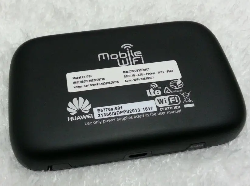 Разблокированный Мобильный Wi Fi Hotspot Huawei E5776S 32 4G LTE FDD 800 1800 беспроводной