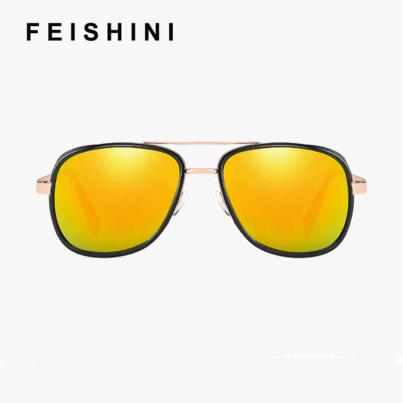 Женские/мужские солнцезащитные очки FEISHINI в стиле звезд цвет ассортименте|goggle