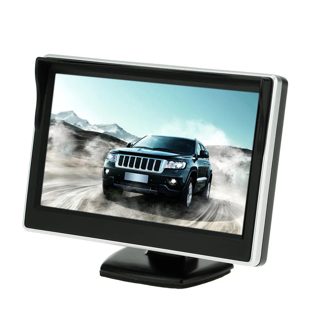 5 &quotTFT LCD автомобильный монитор парковочная помощь Автомобильная камера заднего