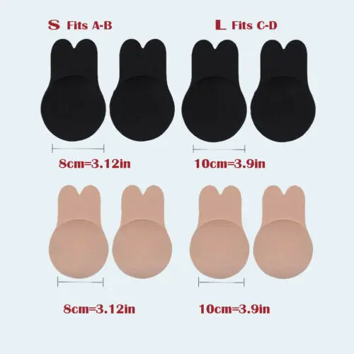 Бюстгальтер женский без бретелек с открытой спинкой силиконовый лепестками