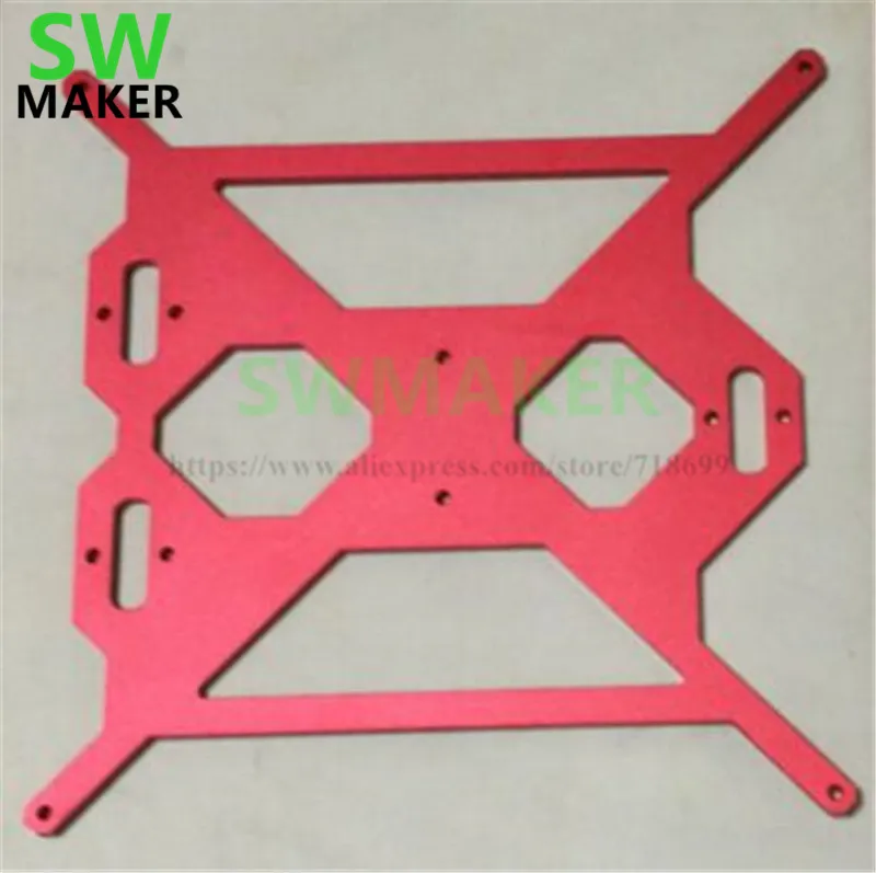 

Опорная пластина для подогревающейся платформы Prusa I3 V2, 6 мм, алюминиевый сплав, цвет красный, серебристый, черный, золотой, для принтера I3, хо...