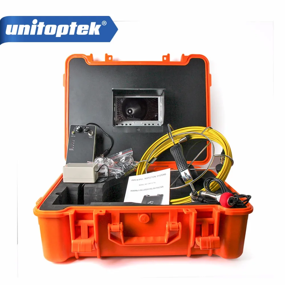 20 м дренажная эндоскоп Труба инспекционная трубка с камерой камера для