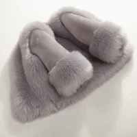 faux fur coats for girls elegant girl autumn winter fur jackets thick warm parka princess fur coats baby kids faux fur coat