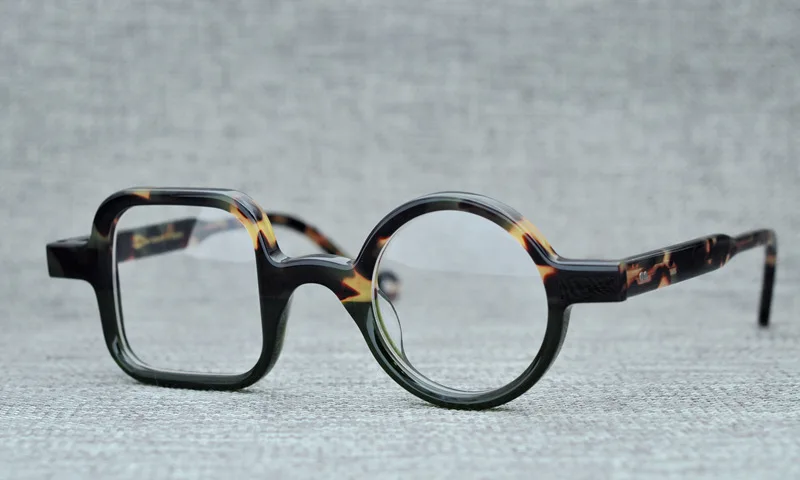 Мужские Качественные большие очки LKK оправы для очков Железного человека круглые