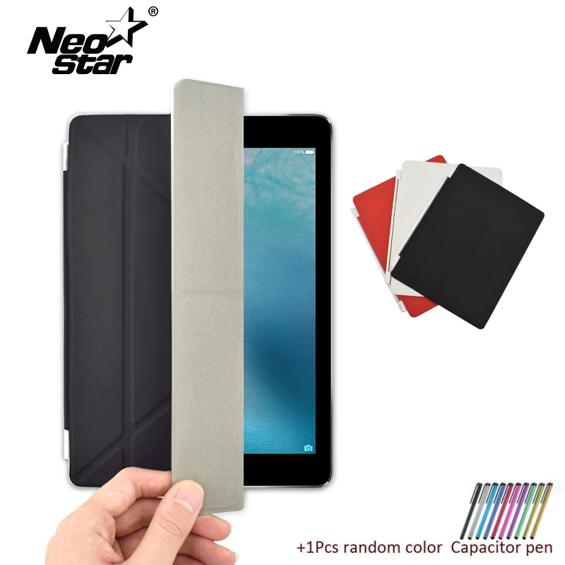 Магнитный смарт чехол с подставкой 4 формы для iPad 2 3 из искусственной кожи