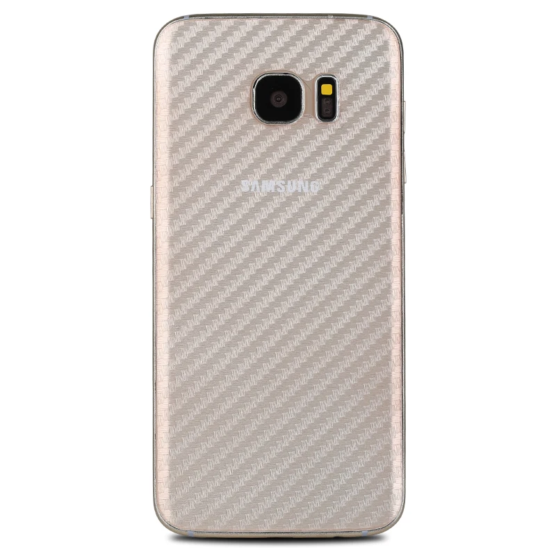 Защитный 3D чехол из углеродного волокна для Samsung s7 s6 s5 edge защитная пленка