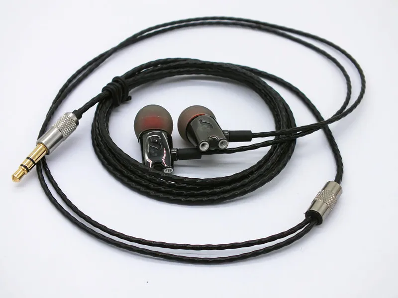 NFJ ручной работы DIY IE800 керамические наушники HiFi с микрофоном высокое качество