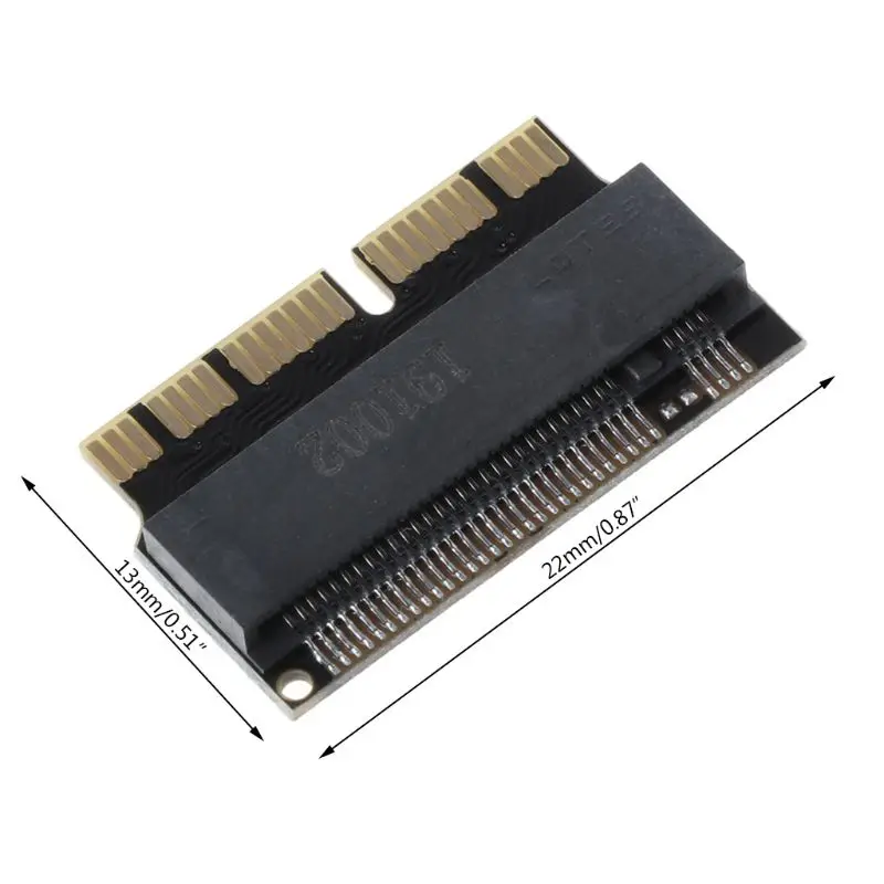 Адаптер NVMe PCI Express PCIE 2013 2014 2015 на M.2 SSD для Macbook Air Pro A1398 A1502 A1465 A1466|Компьютерные кабели