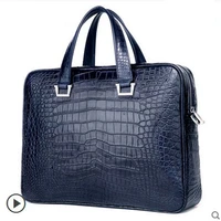 ouluoer crocodile men handbag mens bag business bag leather one shoulder bag for men handbag