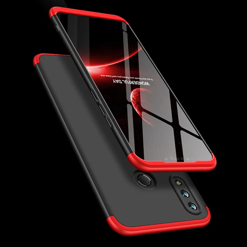 360 полная защита чехол для Huawei P Smart Plus 6 3 дюйма в 1 Гибридный противоударный