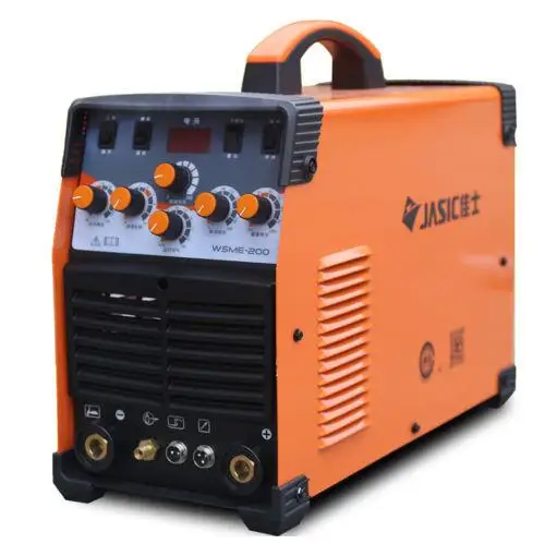 WSME-200 AC/DC квадратный волновой ИМПУЛЬСНЫЙ аппарат аргоновой дуговой сварки 220V