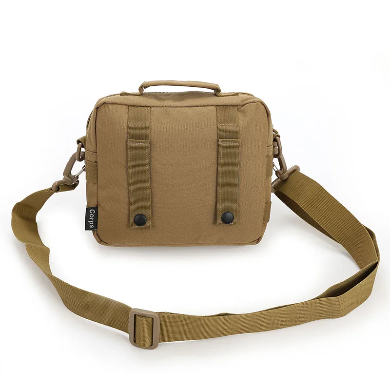 Outdoor 600D Nylon Waterproof Shoulder Bag Cross Body Belt Sling Messenger Bags Tactical Military Camouflage Handbag 26 | Спорт и
