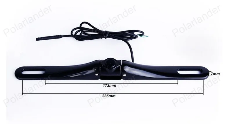 180 градусов (H) Угол обзора Регулируемый объектив ночного видения Автомобильный