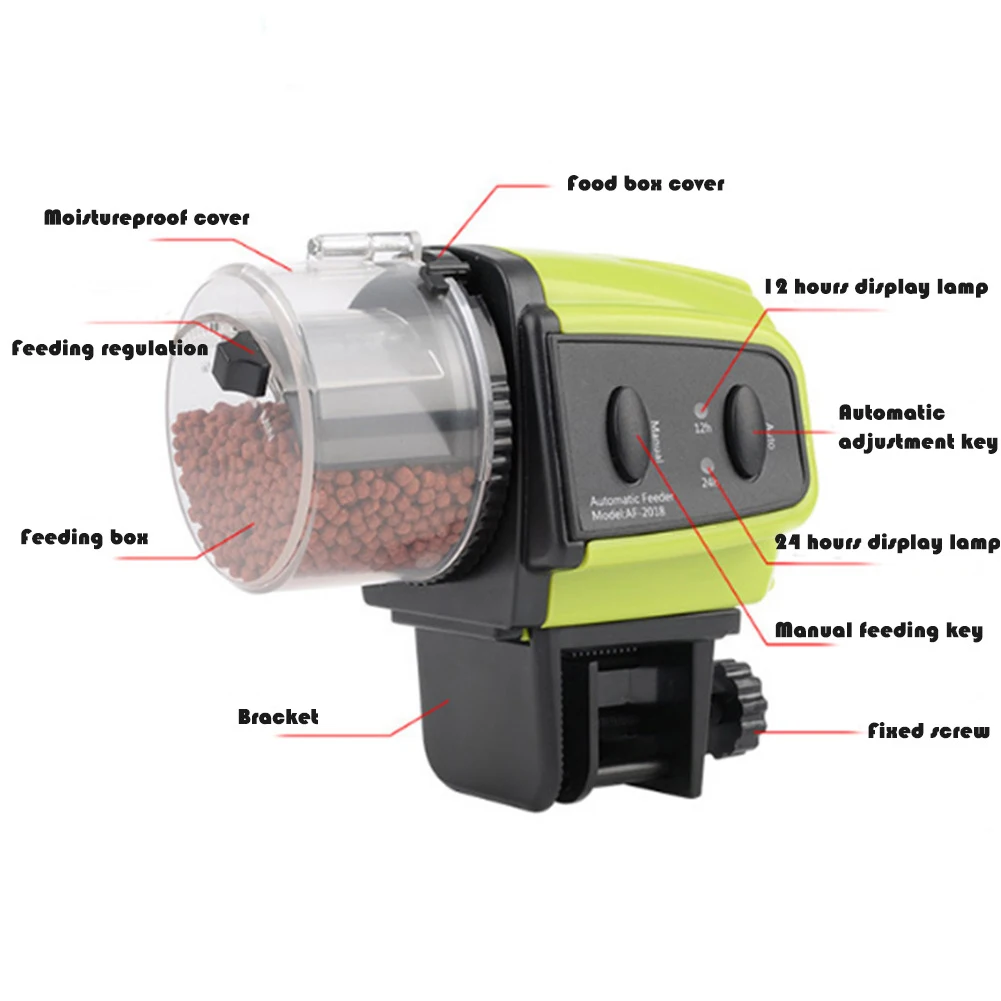 Кормушка для рыбы кормушка аквариума автоматическая еда электронный ежедневно