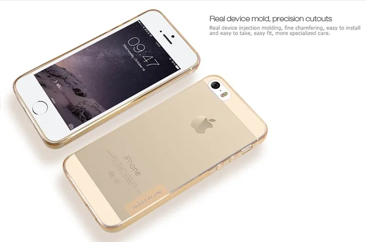 NILLKIN Ультра Прозрачный натуральный ТПУ чехол для iPhone 11 Pro Xs Max XR 6 7 8 Plus 5S 5se Прозрачная мягкая задняя крышка для iPhone 11 чехол