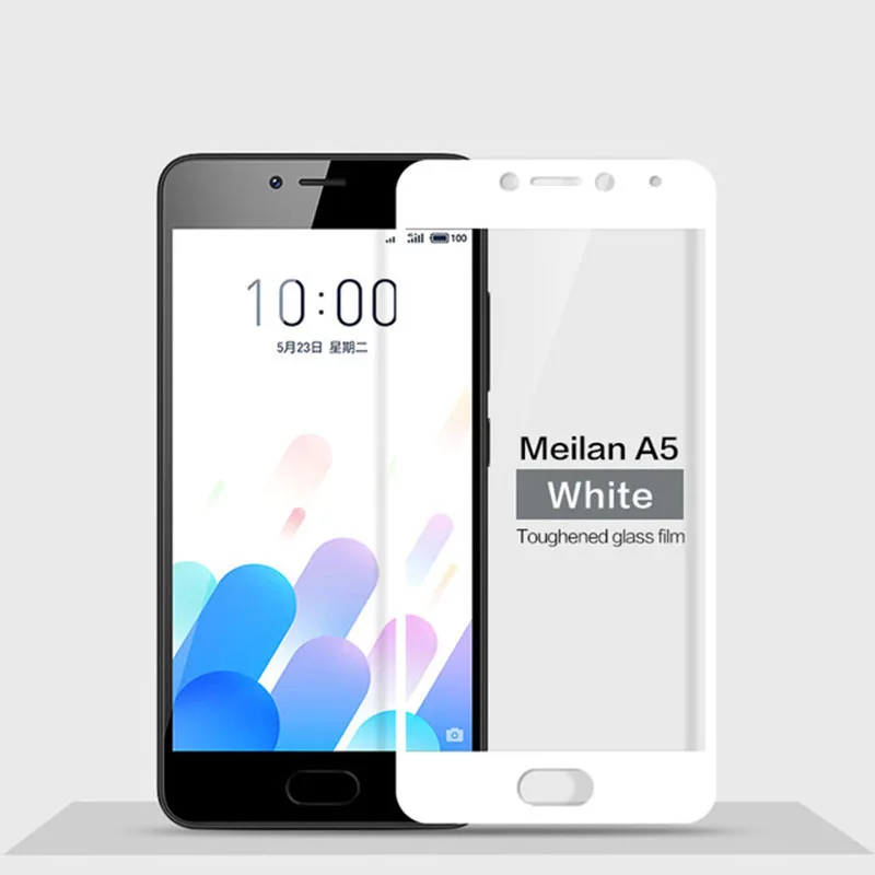Закаленное 3d-стекло для Meizu M5C M710H полное покрытие экрана Взрывозащищенная