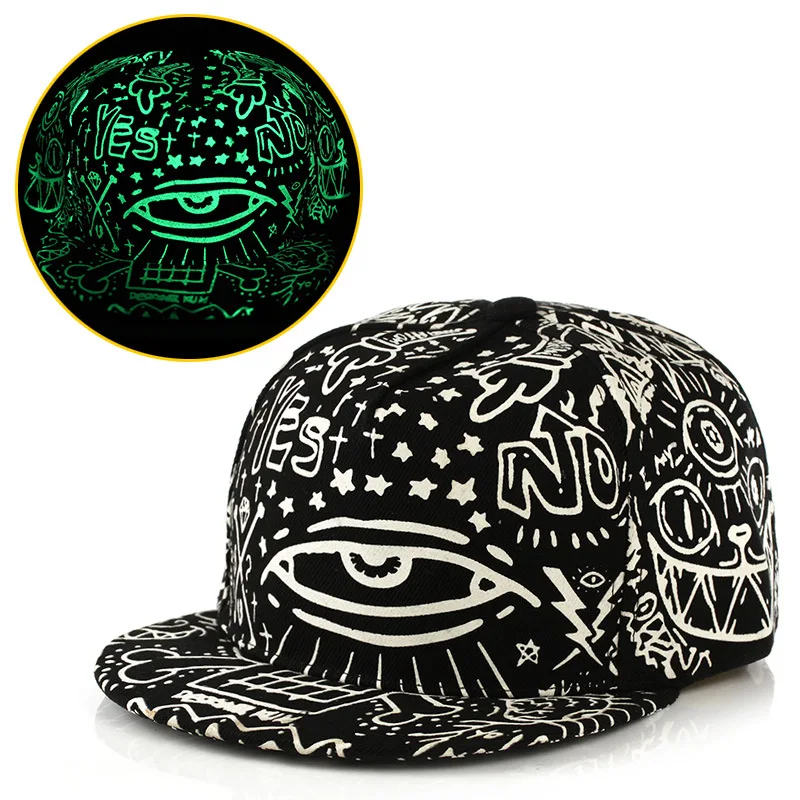 2018 граффити Бейсбол Кепки хип-хоп дневной свет Snapback S Для мужчин Casquette женщин