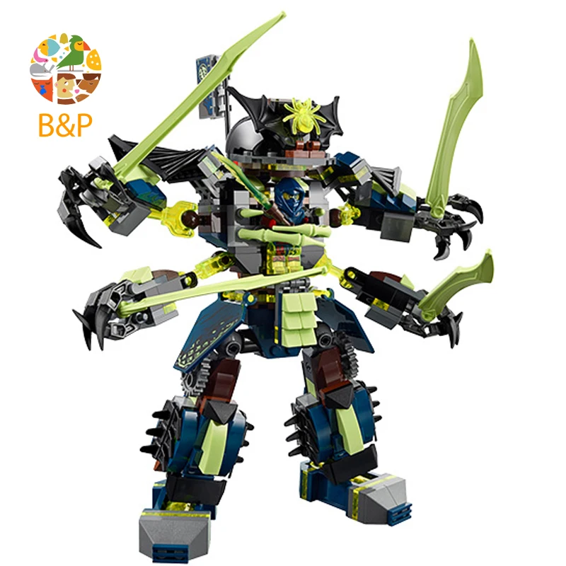 70737 757 шт. Ninjago серия Titan Mech боевой модель строительные блоки конструктор