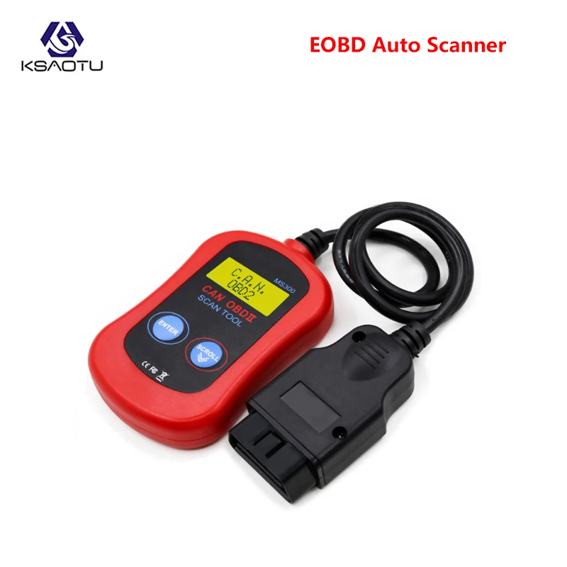 KSAOTU MaxiScan MS300 Auto obd2/eobd считыватель кодов Сканер тестер данных диагностический
