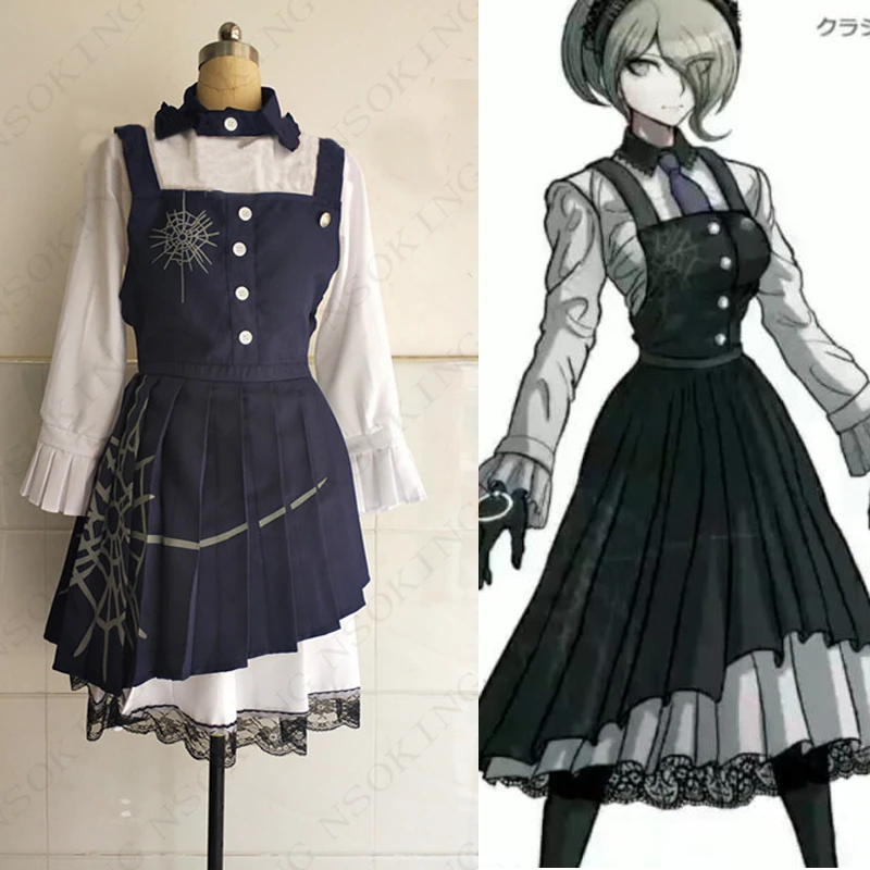 Аниме Новый Косплей Костюм Danganronpa V3 Tojo Kirumi на заказ|Костюмы аниме| |