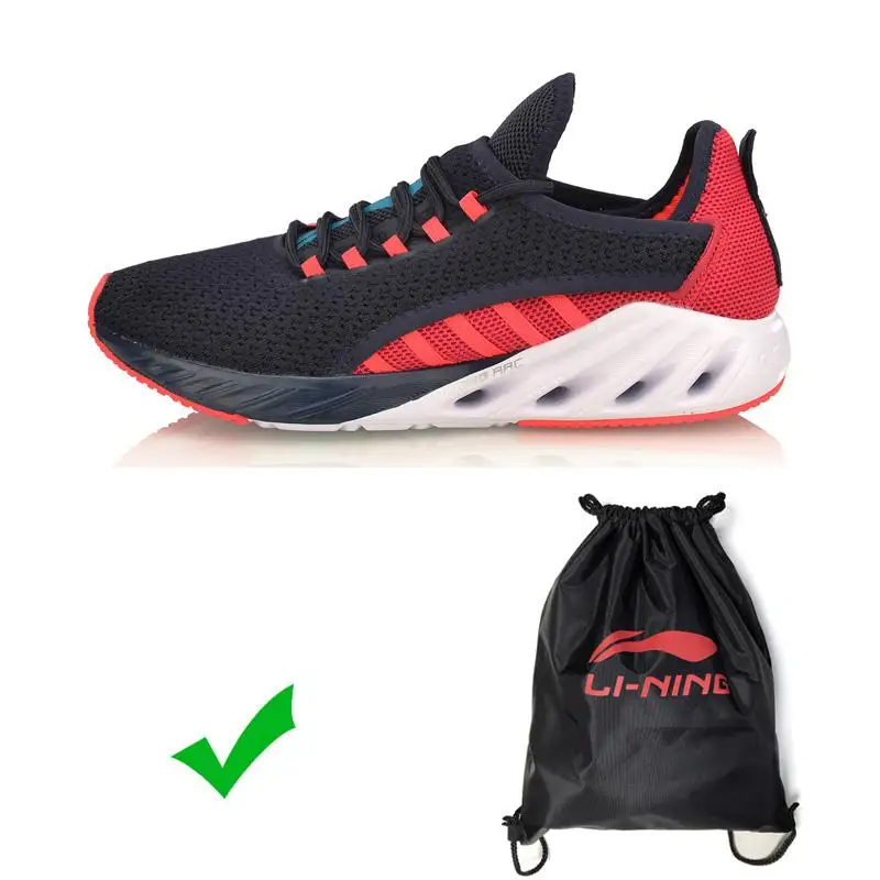 Li-Ning Для мужчин LN-ARC удобные кроссовки для бега светильник Вес дышащая подкладка комфорт Спортивная обувь Кроссовки ARHP017 SJFM19 - Цвет: ARHP017-7H