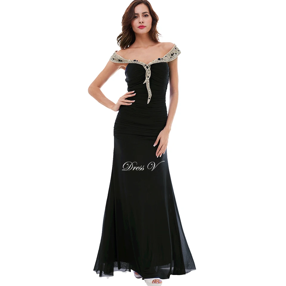 Dressv, темно-Королевское синее вечернее платье, дешево, с открытыми плечами, облегающее, длина в пол, свадебное, вечернее платье, вечернее платье, es