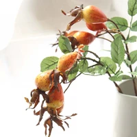 fake pomegranate red bean fruit small berries artificial flowers cherry stamen wedding christmas scene home decoration sf86714