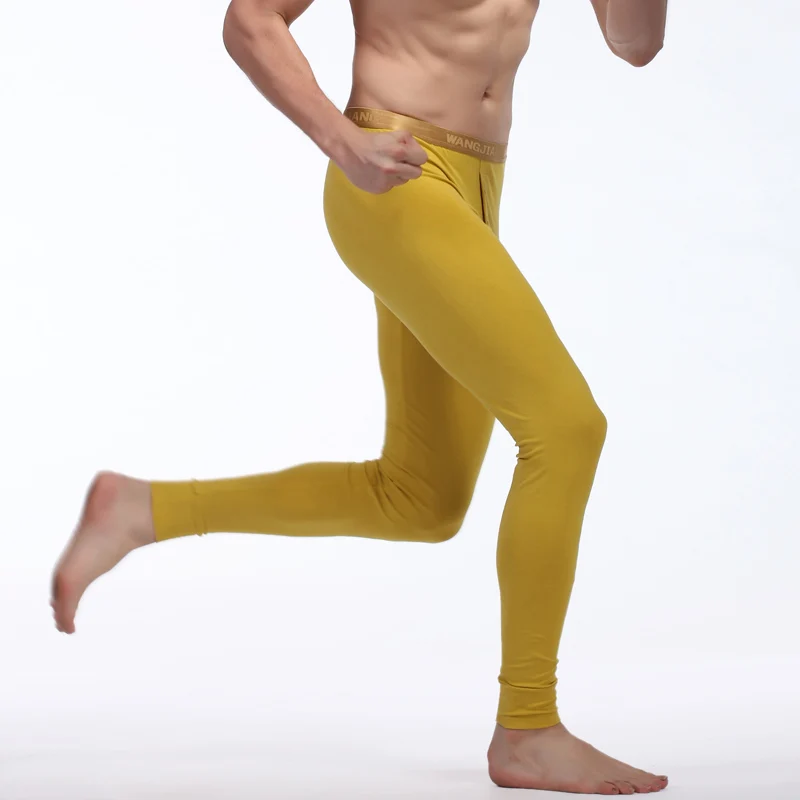 Кальсоны 2018 термобелье из мягкого хлопка Мужская брендовая одежда высокого