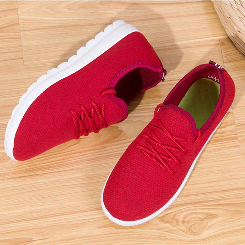 2019 г. новые весенние повседневные туфли на плоской подошве женская обувь Легкие