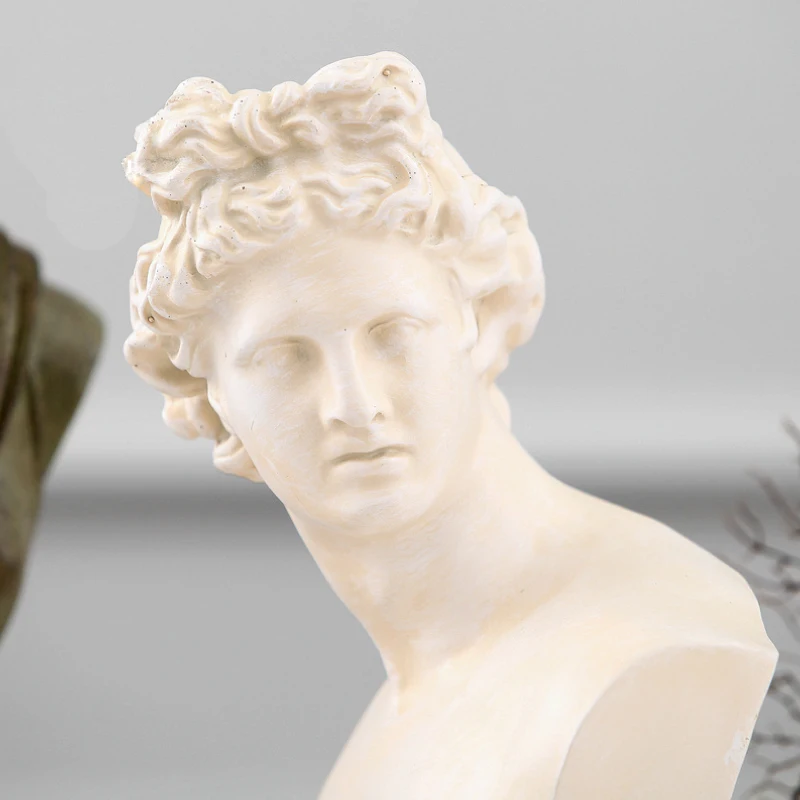 Французский Сельский стиль смола Давид богиня модель куклы искусство ремесла