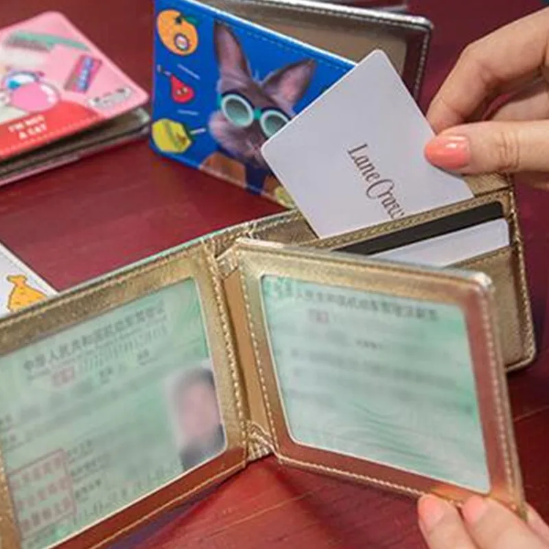 Двойной Держатель Для водительских прав персонализированная модная одежда для