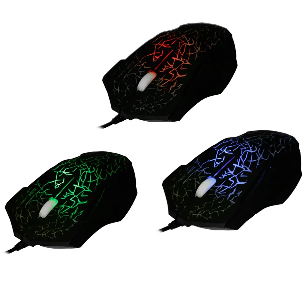Professional Upgrade X9 LED Optical 5000DPI USB Wired Game Gaming Mouse For PC computer Laptop Home Office Use 4000DPI | Компьютеры и