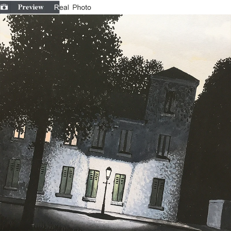 Империя света в Пегги живопись Magritte плакаты и принты Холст Живопись Искусство настенные картины для украшения дома