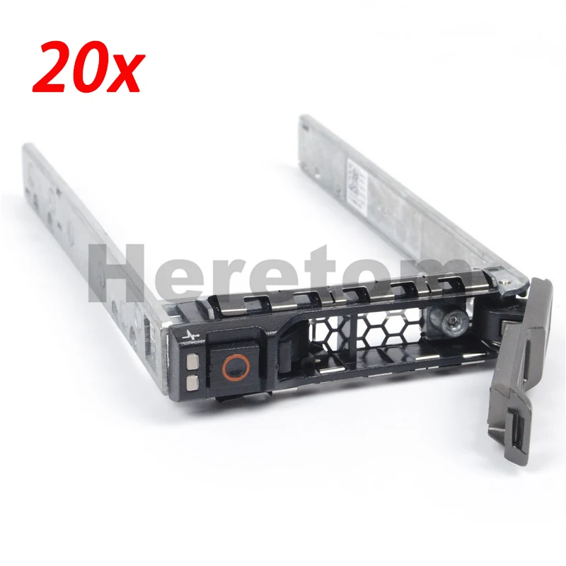 Лоток для жесткого диска SAS/SATA 2 5 дюйма 20 шт. DELL R720 R710 R810 R910 R730 R620 R610 T710 с винтами |