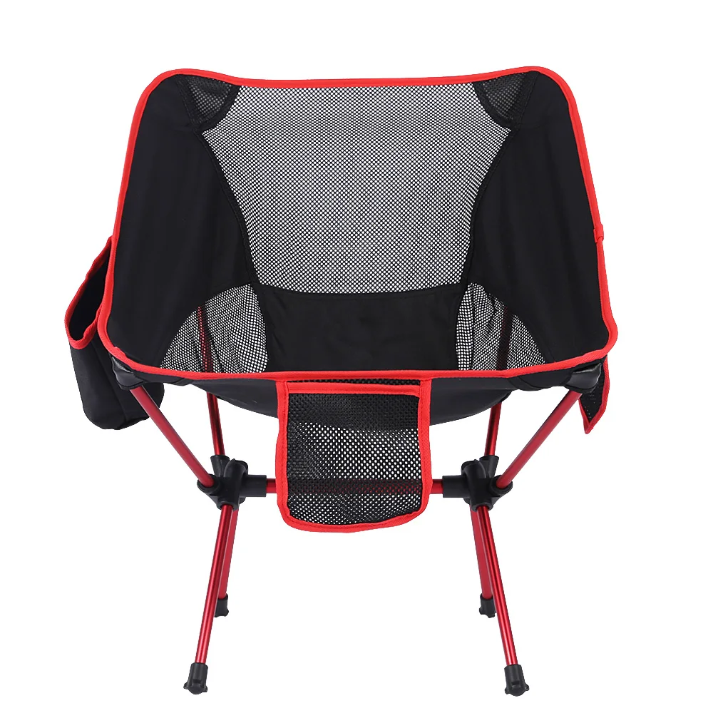 Портативное ультра легкое складное сидение для рыбалки на Луне с карманом отдыха