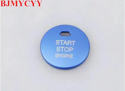 BJMYCYY 1PCS Metal decoration cover for automobile ignition button mazda 6 Atenza 3 Axela CX4 2017 | Автомобили и мотоциклы