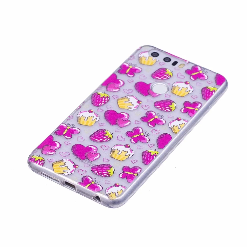 ARYIKUM Bumper Case For Huawei Honor 8 Honor8 Lte Dual FRD-L19 32gb 64gb Silicone Phone Accessories Cover Huawey |