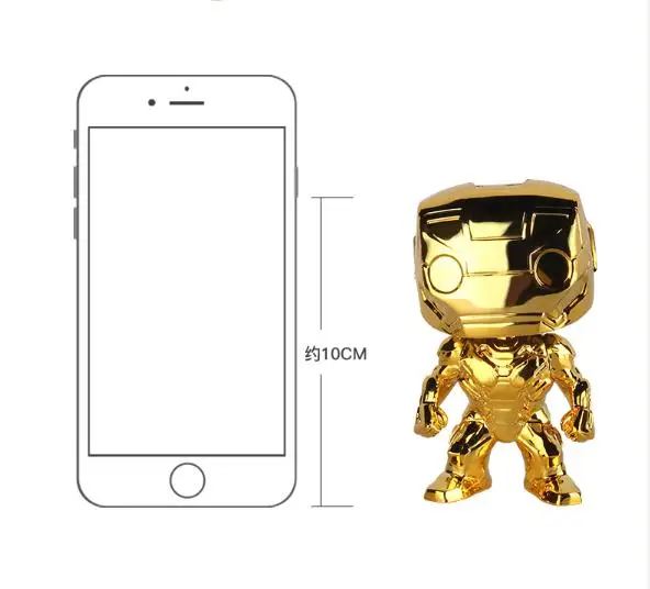 FUNKO POP Marvel 10 лет Железный человек LOKI Groot Капитан Америка виниловая Кукла Детская