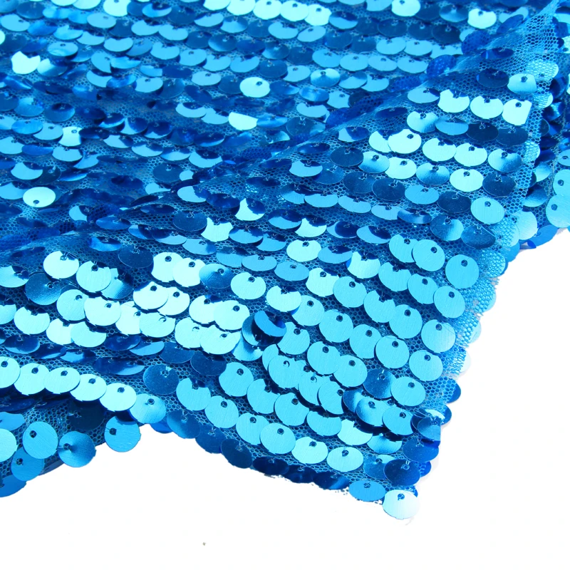 9 мм с сияющими блестками Блёстки Ткань полиэстер вышитые метр tissus для шоу платье