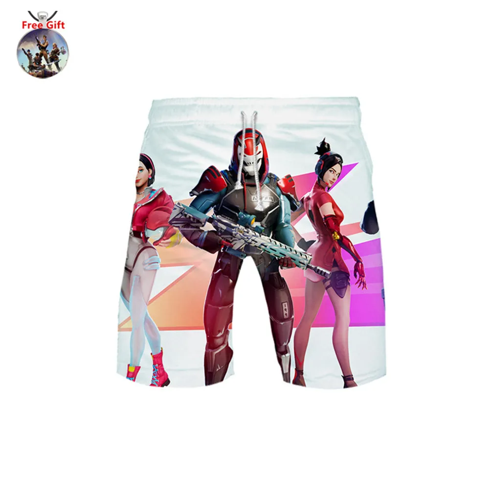 Красный Kids Summer T Shirts Battle Royale Beach Short Pants Men T-shirt Game Season 9 Women Tee Black Knight Cosplay Costume Teenagers - Цвет: Красный